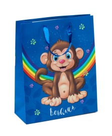 Torba Lux 210 g A4  Dzieci tęcza A4 12 szt.