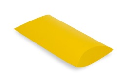 Pudełko ozdobne Poduszka M 210x135x40mm Żółte