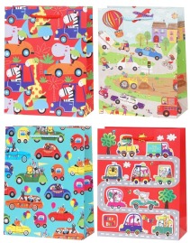 Torba Lux 210g Dziecięce A4 samochody - 12 szt.