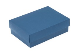 Pudełko ozdobne S 140x100x47mm Niebieskie A6