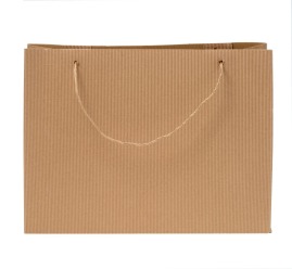 Torba z Tektury Karbowanej Sznurek