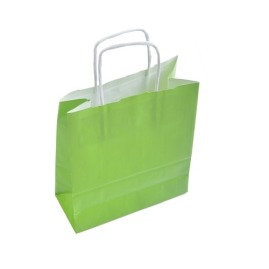 Torba lakierowana 250x110x320mm / Zielona