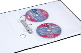Koszulki na płyty CD/DVD +opis Donau A4 PP 25szt