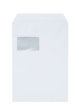 Koperty płaskie C4 HK białe z oknem
