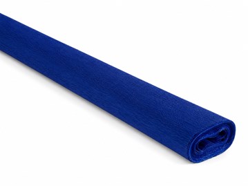 Bibuła marszczona granatowa 50×250 cm 32 g/m²