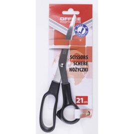 Nożyczki biurowe Office Products 21cm czarne