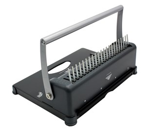 Bindownica VEROTECH do 350 kartek Format A4 czarna