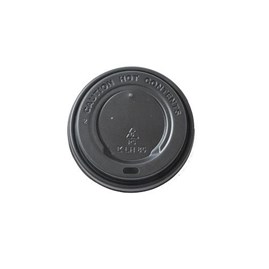 Czarna pokrywka na kubek 300ml (90mm CtoG ) 100szt
