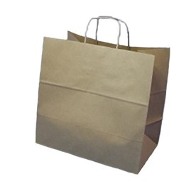 Wytrzymała Torba Papierowa Brązowa