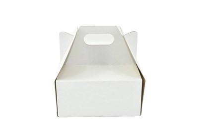 Białe pudełko tortowe 420x320x250 mm – 20 kartonów