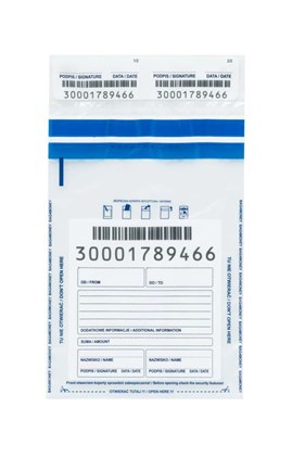 Koperty bankowe A5 140x220mm Transparentne 100szt.