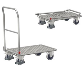 Wózek aluminiowy ze składanym pałąkiem AP-600.803