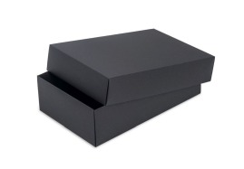 Pudełka ozdobne L 255x160x75mm Czarne