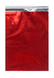 Woreczki Metalizowane 230x325+50mm Czerwone