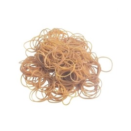 Gumki lateksowe 80% 130mmx1,5x6,0 naturalne -1kg