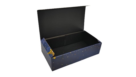 Karton świąteczny 2 wina MERRYCHRISTMAS 360x192x93