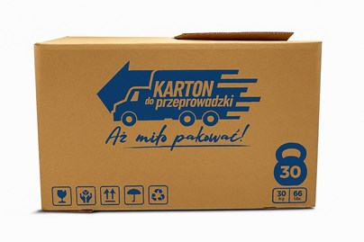 Karton przeprowadzkowy 550x300x320mm EB580