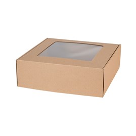 Pudełko świąteczne 300x300x100mm EKO Kwadrat F427