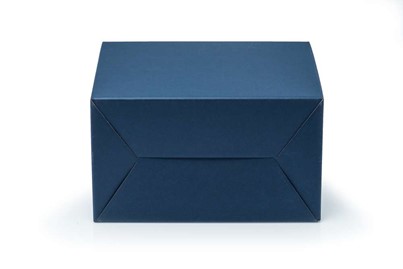 Pudełko z uchwytem 300x180x220mm granatowe F217