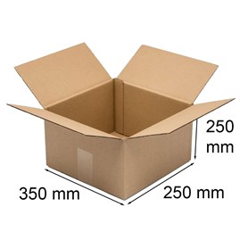 Pudło klapowe 350x250x250mm BC580 A4