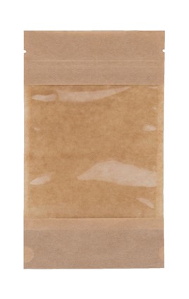 Doypack ECO KRAFT - Duże Okno - 500ml - 100 szt.