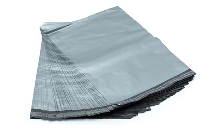 Koperty foliowe recyklat 50% 320x450mm SREBRNE - 50 sztuk