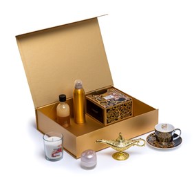 Pudełko Magnetyczne 430x330x100mm Złote