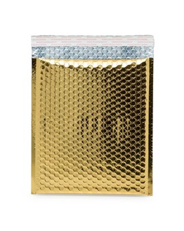 Koperta bąbelkowa metaliczna G17 220x265mm Złota