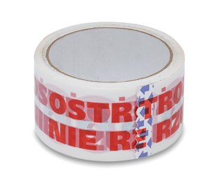 Taśma Ostrzegawcza "Ostrożnie Nie Rzucać" 48mm/66m