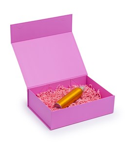 Pudełko Magnetyczne 350x250x100mm ciemno różowe eleganckie