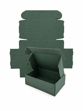 karton wykrojnikowy zielony 240x170x70 mm 50 sztuk