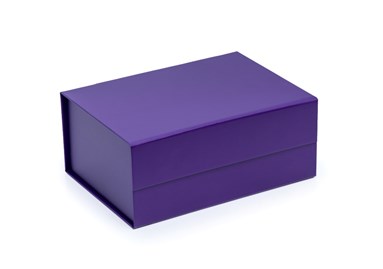 Pudełko Magnetyczne Ciemny Fiolet 235x170x100mm (zew) A5 Na Prezent