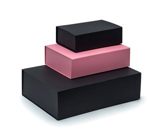 Pudełko Magnetyczne Czarne 250x180x70mm Pudełko Na Prezent Ozdobne