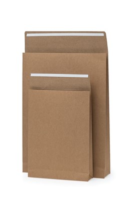 Koperty kartonowe 170x230x50mm Brązowe 220g 10szt