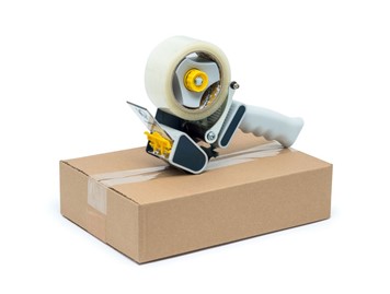 Taśma AKRYL transp cicha 50mm/90m STOKROTKA