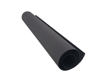 Tektura Falista Ozdobna Czarna B2 50x70 TF-799