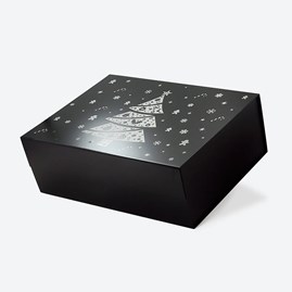 Pudełko Magnetyczne Christmas Czarne 600x440x200mm(zew)XXL