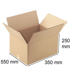 Karton klapowy pięciowarstwowy 550x350x250mm
