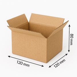 Karton klapowy 120x120x80mm(zewn) B320