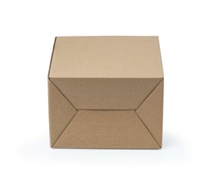 Pudełko z uchwytem F217 190x130x220mm karbowane