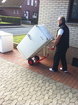 Wózek aluminiowy dwukołowy ap-710.005