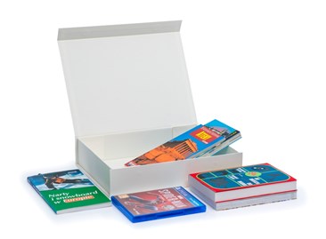 Pudełko Magnetyczne Kość Słoniowa 330x255x70mm (zew) A4 Prezentowe