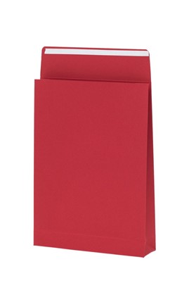 Koperty kartonowe 230x320x60mm Czerwone 220g 10szt