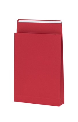 Koperty kartonowe 230x320x60mm Czerwone 220g 10szt