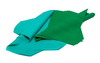 Bibuła Gładka 50x70cm Turkusowa - 100 arkuszy