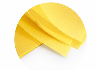 Bibuła 50x75 cm żółta 48 arkuszy