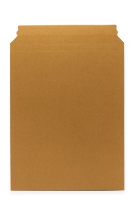Koperta kartonowa 321x455mm A3 Brązowa 2paski zwrotna koperta