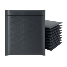 Koperta Bąbelkowa Metaliczna CD 165x165mm Grafitowa 100 sztuk Premium