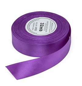 Wstążka Satynowa Fioletowa 25mm / 32m