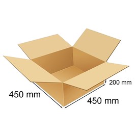Karton klapowy 450x450x200mm 5w
